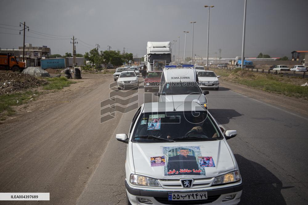 Funeral Of Port Explosion Victims - Iran