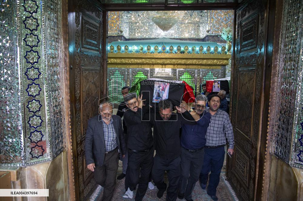 Funeral Of Port Explosion Victims - Iran