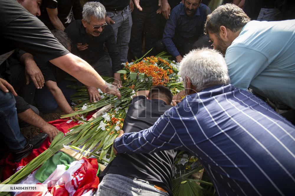 Funeral Of Port Explosion Victims - Iran