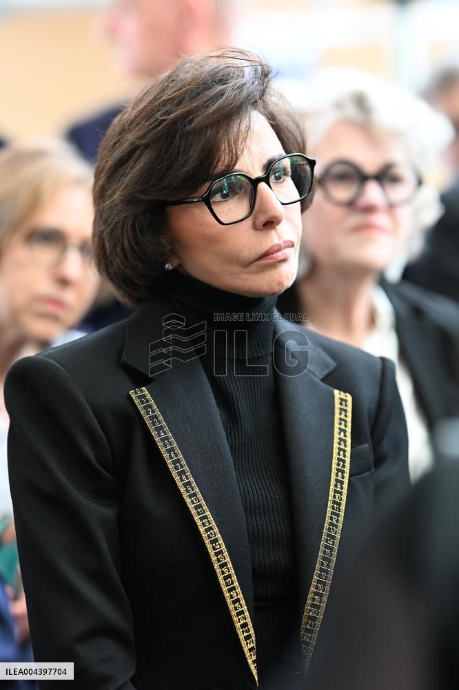 Rachida Dati Visits International Architecture Exhibition - Venise