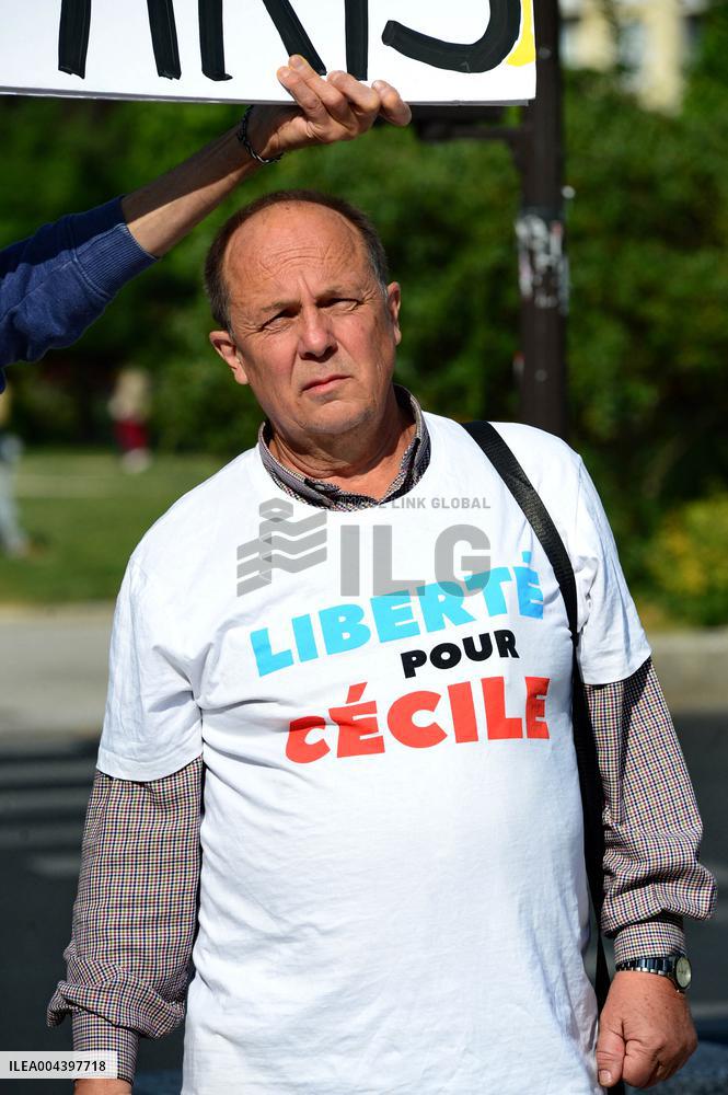 Rally In Support Cecile Kohler And Jacques Paris - Paris