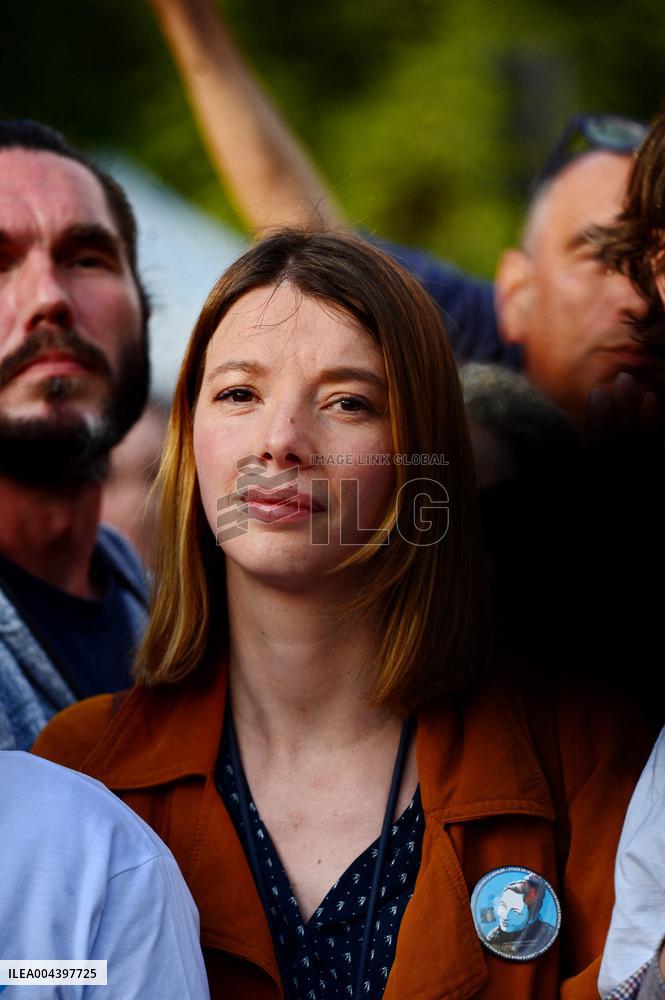 Rally In Support Cecile Kohler And Jacques Paris - Paris