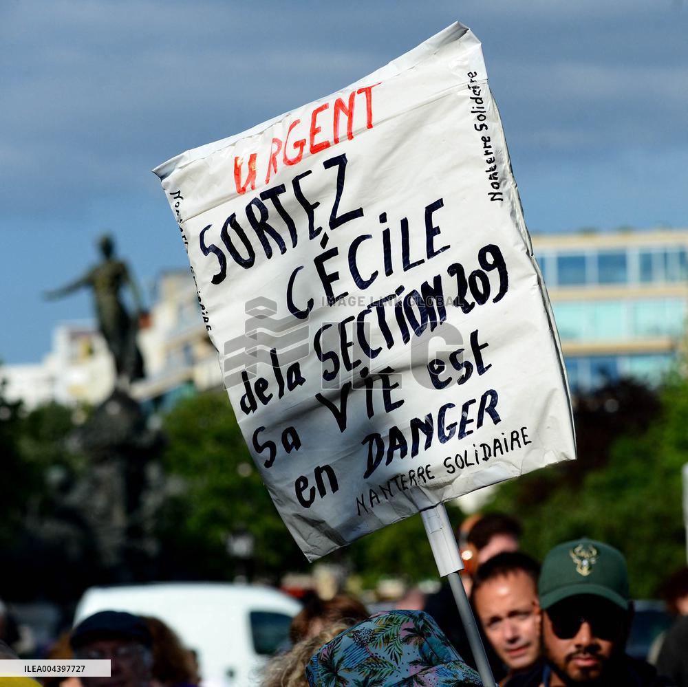 Rally In Support Cecile Kohler And Jacques Paris - Paris