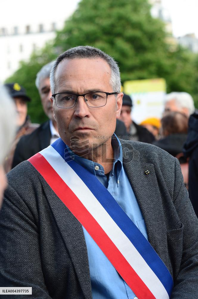 Rally In Support Cecile Kohler And Jacques Paris - Paris