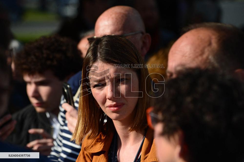 Rally In Support Cecile Kohler And Jacques Paris - Paris