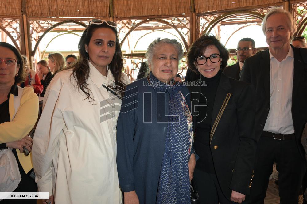 Rachida Dati Visits International Architecture Exhibition - Venise