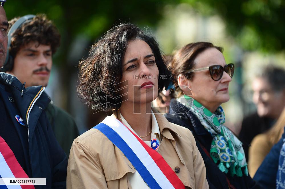 Rally In Support Cecile Kohler And Jacques Paris - Paris