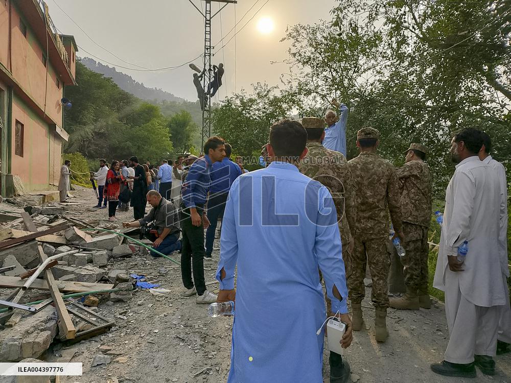Mosque Destroyed By Indian Strike - Pakistan
