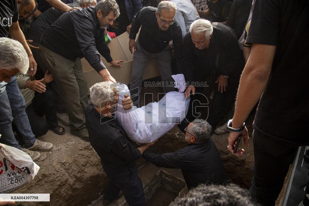 Funeral Of Port Explosion Victims - Iran