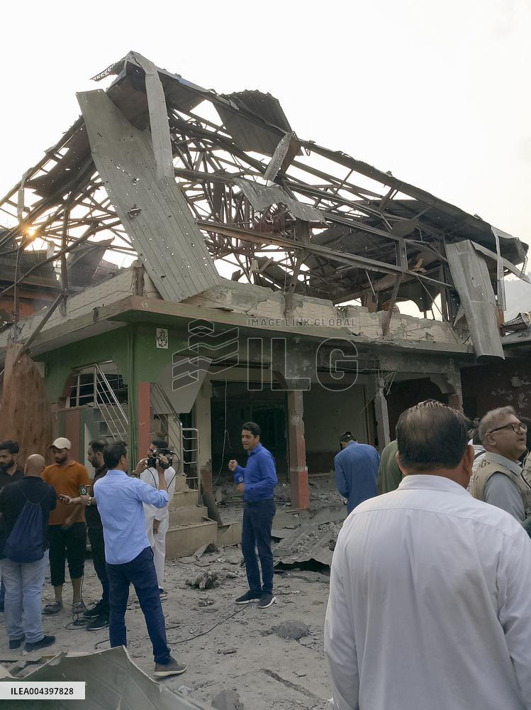 Mosque Destroyed By Indian Strike - Pakistan