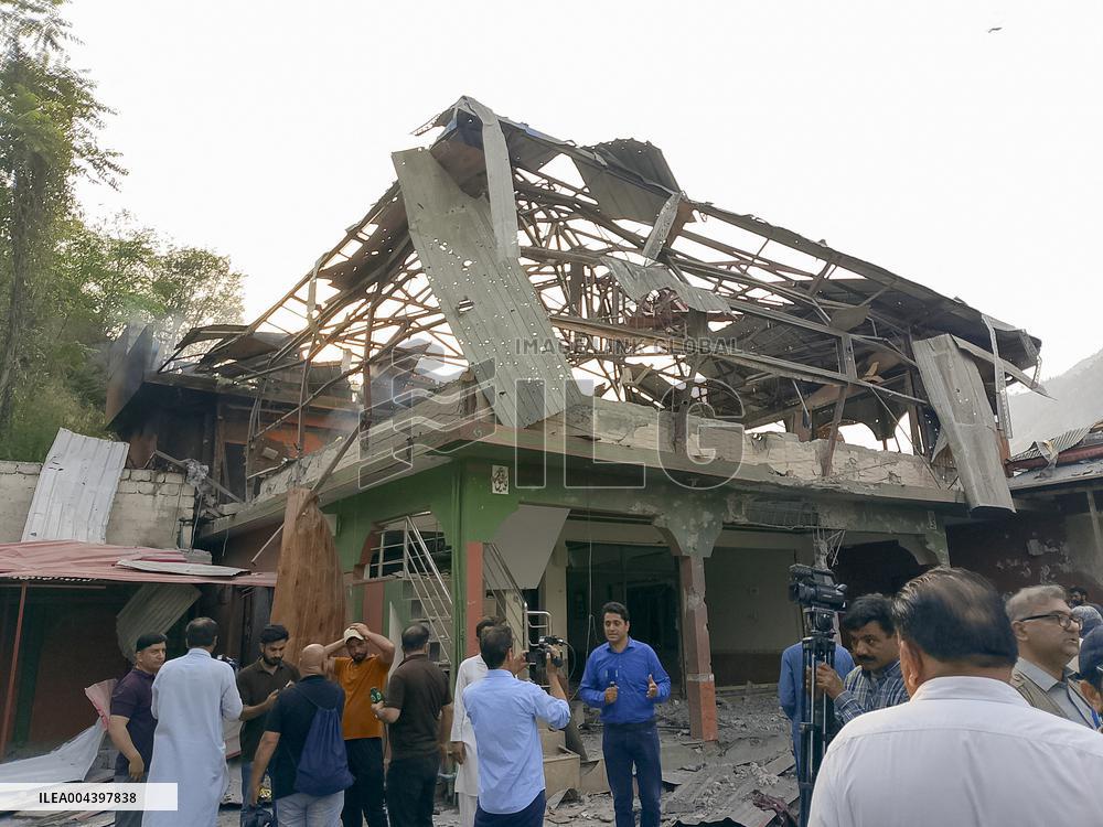 Mosque Destroyed By Indian Strike - Pakistan