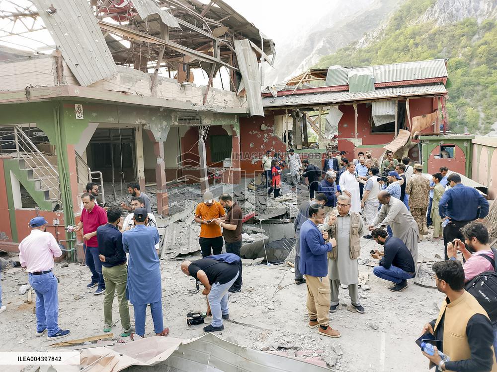 Mosque Destroyed By Indian Strike - Pakistan