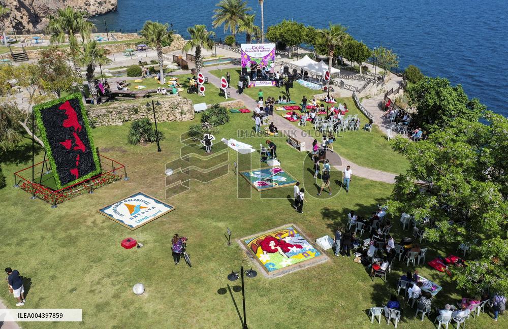 Antalya Flower Patterns Festival - Turkey