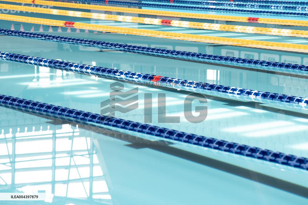 Illustration of the Olympic Aquatic Center - Paris AJ