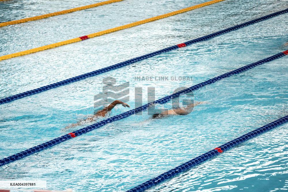 Illustration of the Olympic Aquatic Center - Paris AJ
