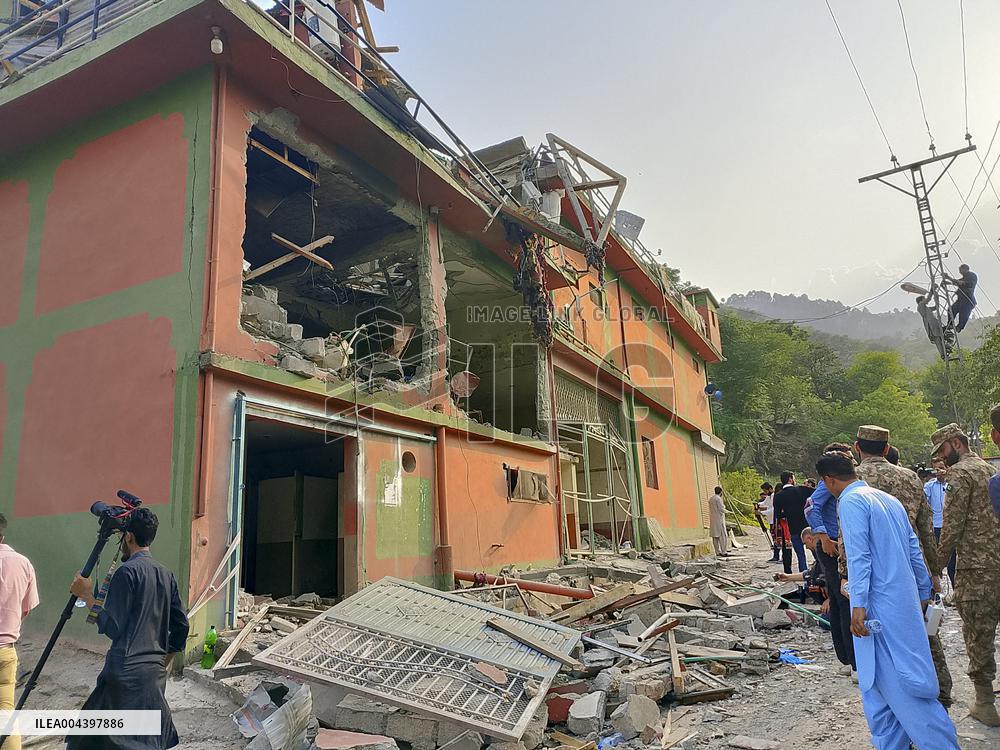 Mosque Destroyed By Indian Strike - Pakistan