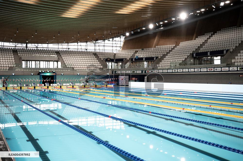 Illustration of the Olympic Aquatic Center - Paris AJ