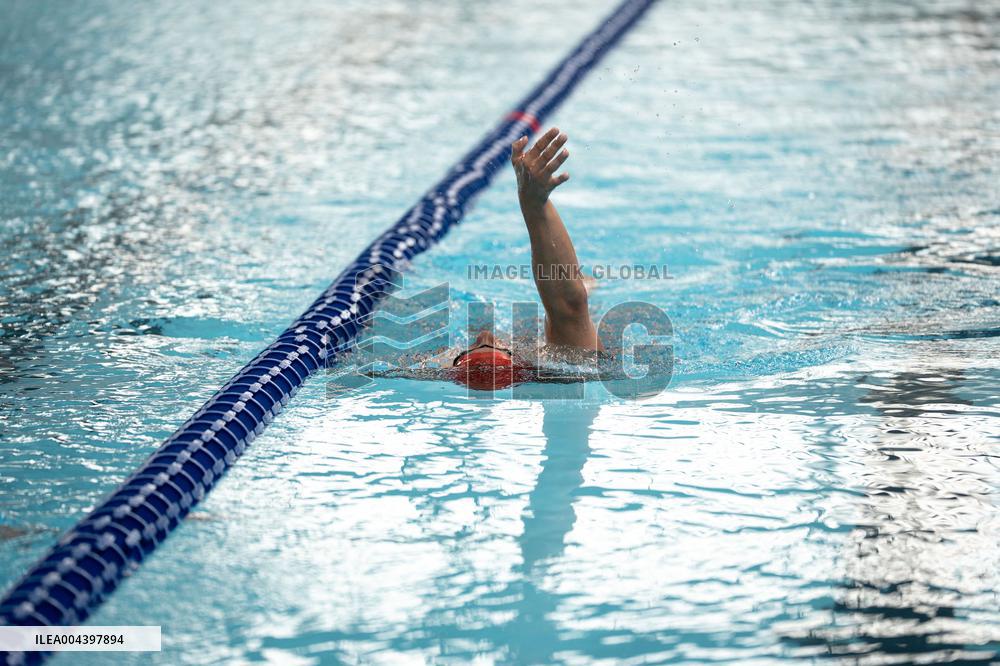 Illustration of the Olympic Aquatic Center - Paris AJ