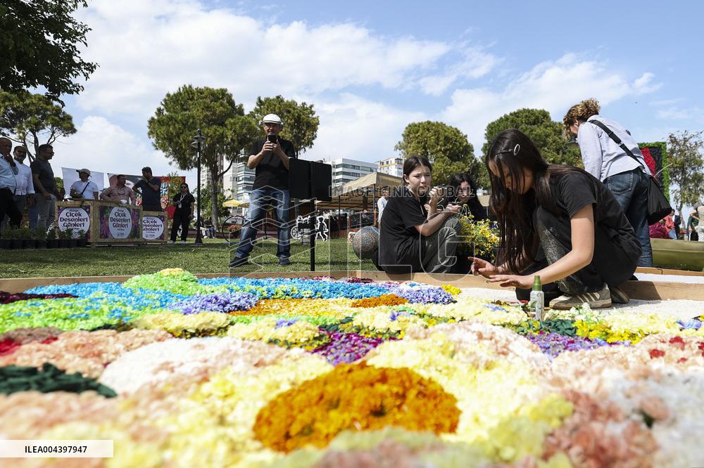 Antalya Flower Patterns Festival - Turkey