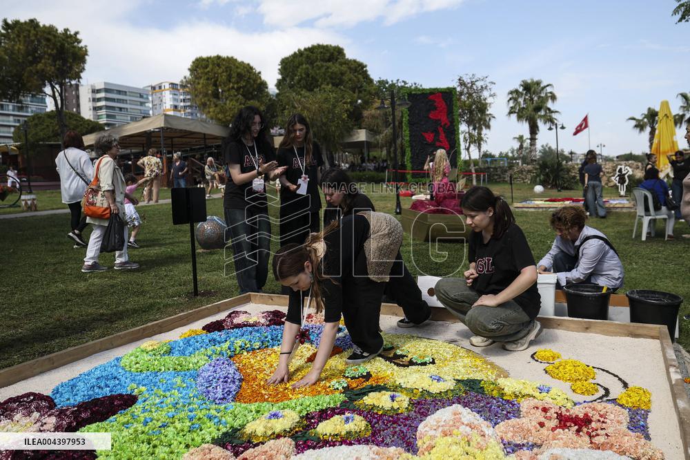 Antalya Flower Patterns Festival - Turkey