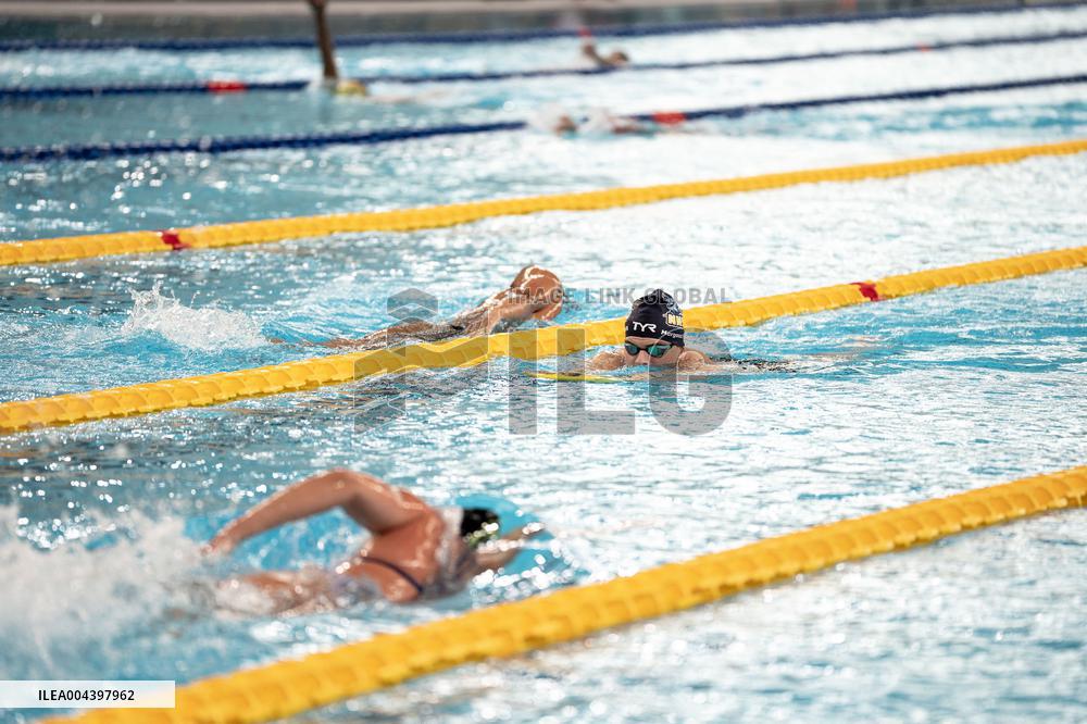 Illustration of the Olympic Aquatic Center - Paris AJ