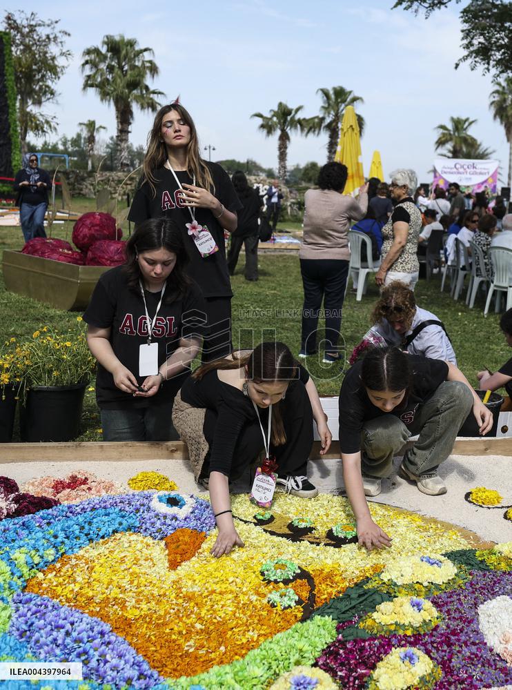 Antalya Flower Patterns Festival - Turkey