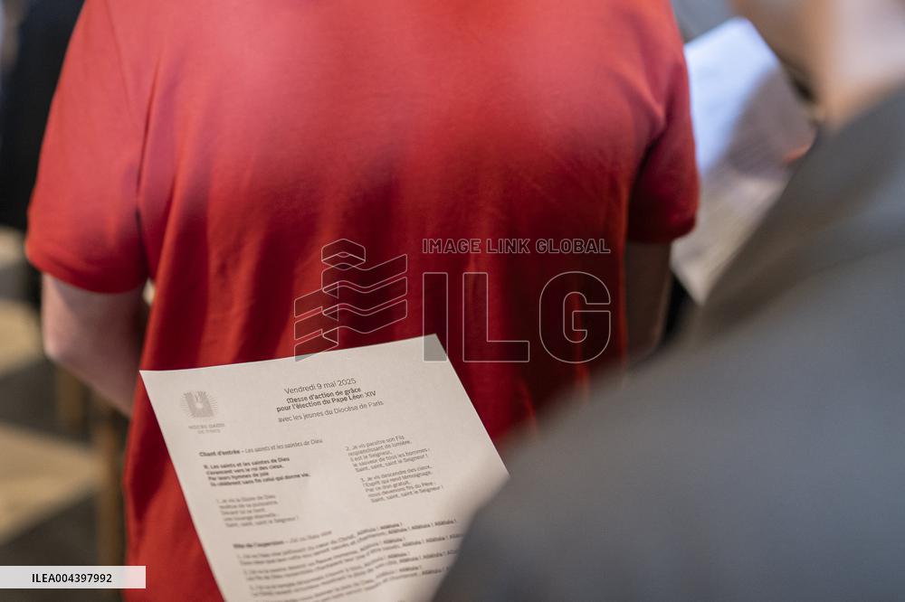 Mass for Pope Leon XIV at the Notre-Dame de Paris