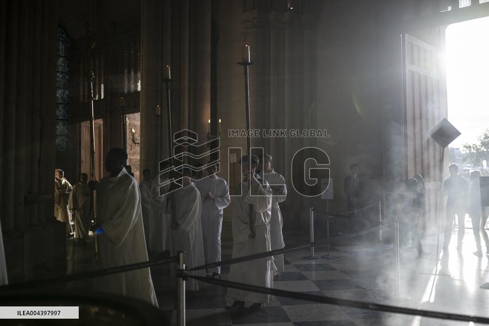 Mass for Pope Leon XIV at the Notre-Dame de Paris