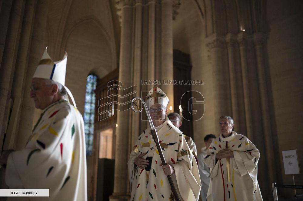 Mass for Pope Leon XIV at the Notre-Dame de Paris
