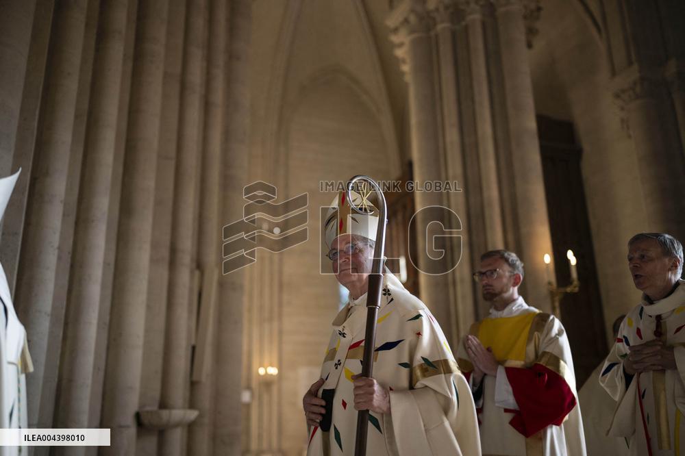 Mass for Pope Leon XIV at the Notre-Dame de Paris