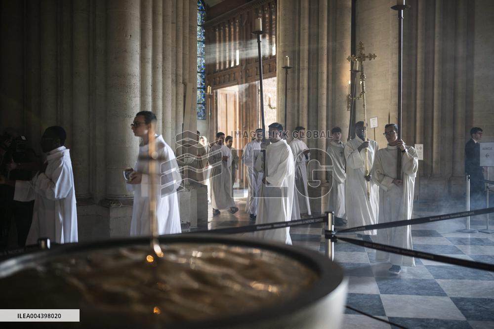 Mass for Pope Leon XIV at the Notre-Dame de Paris