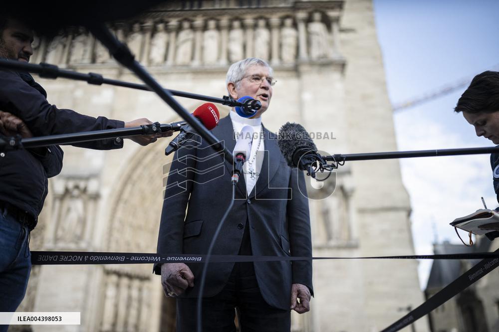 Mass for Pope Leon XIV at the Notre-Dame de Paris