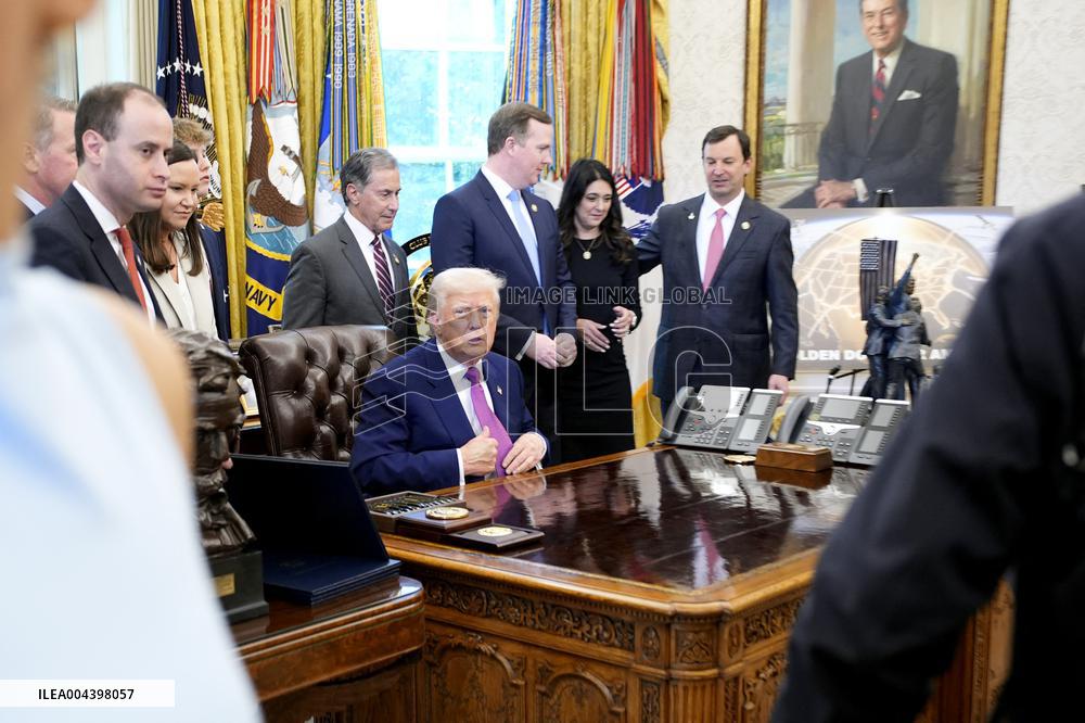 Donald Trump signs executive orders - Washington