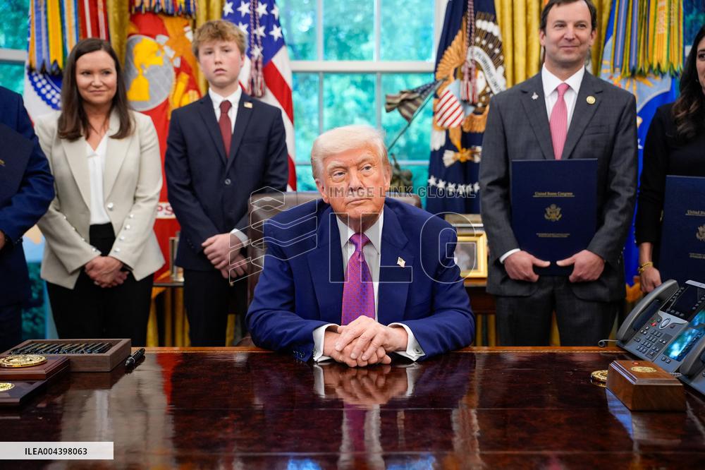 Donald Trump Signs Executive Orders - Washington