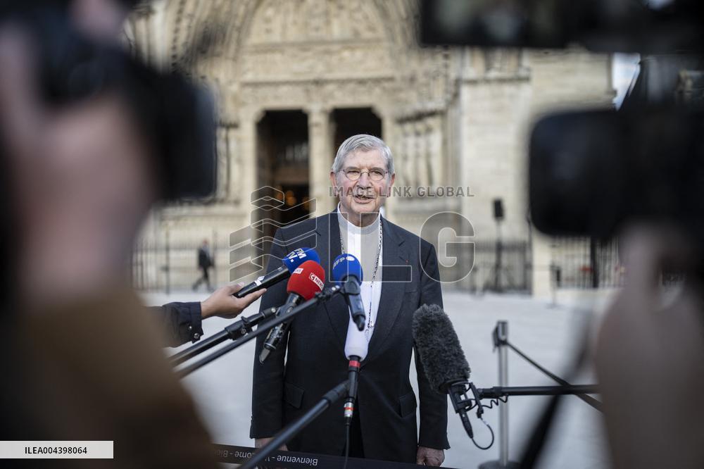 Mass for Pope Leon XIV at the Notre-Dame de Paris