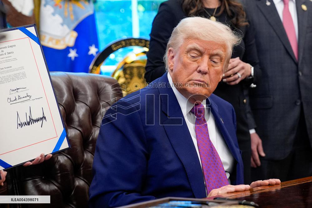 Donald Trump Signs Executive Orders - Washington