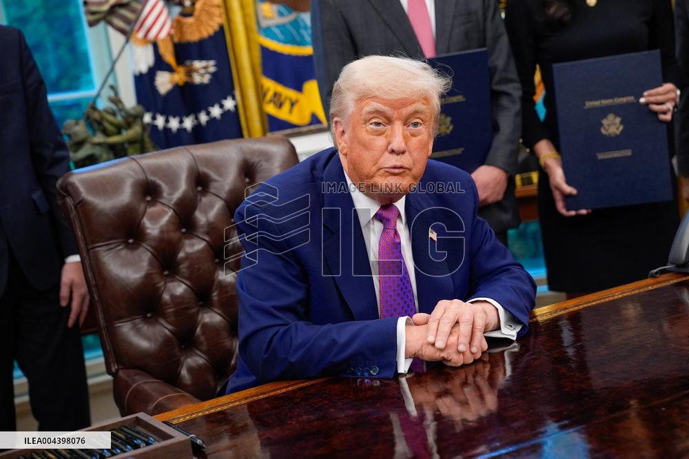 Donald Trump Signs Executive Orders - Washington