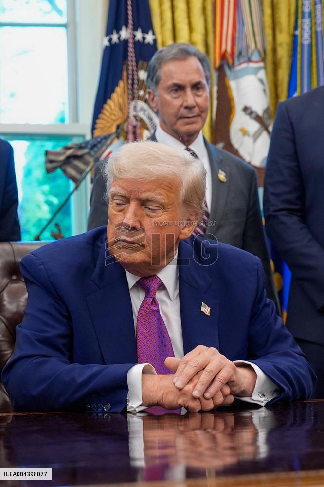 Donald Trump Signs Executive Orders - Washington