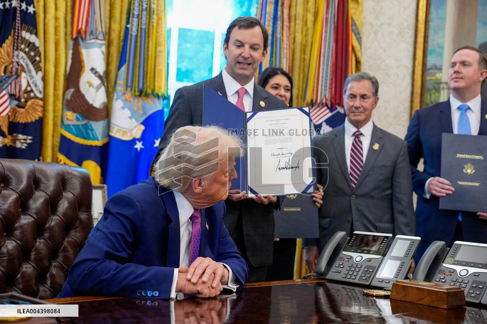 Donald Trump Signs Executive Orders - Washington