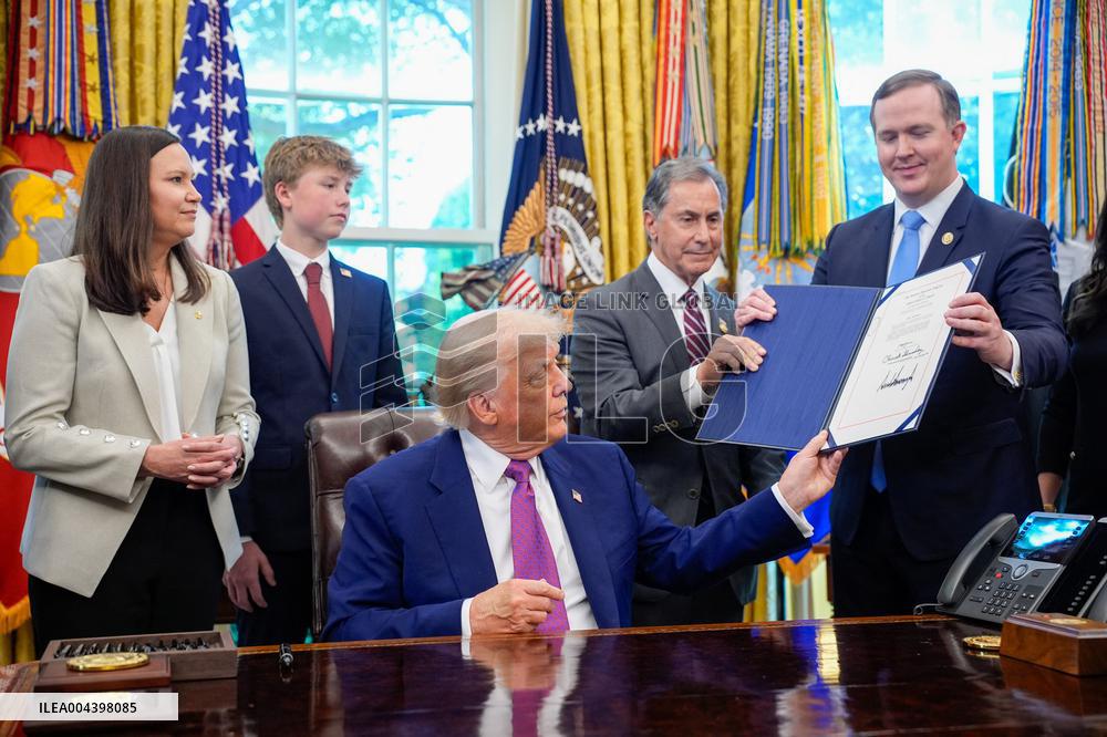 Donald Trump Signs Executive Orders - Washington