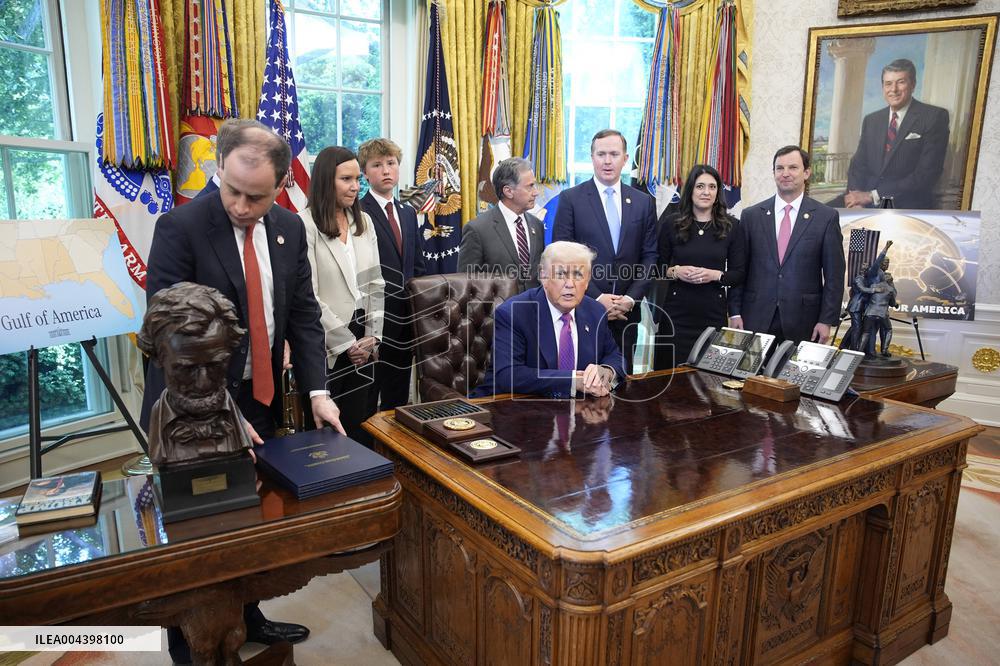 Donald Trump signs executive orders - Washington