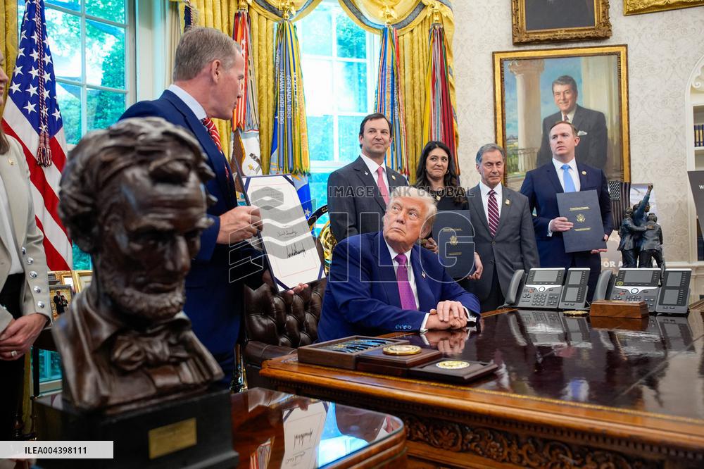 Donald Trump Signs Executive Orders - Washington