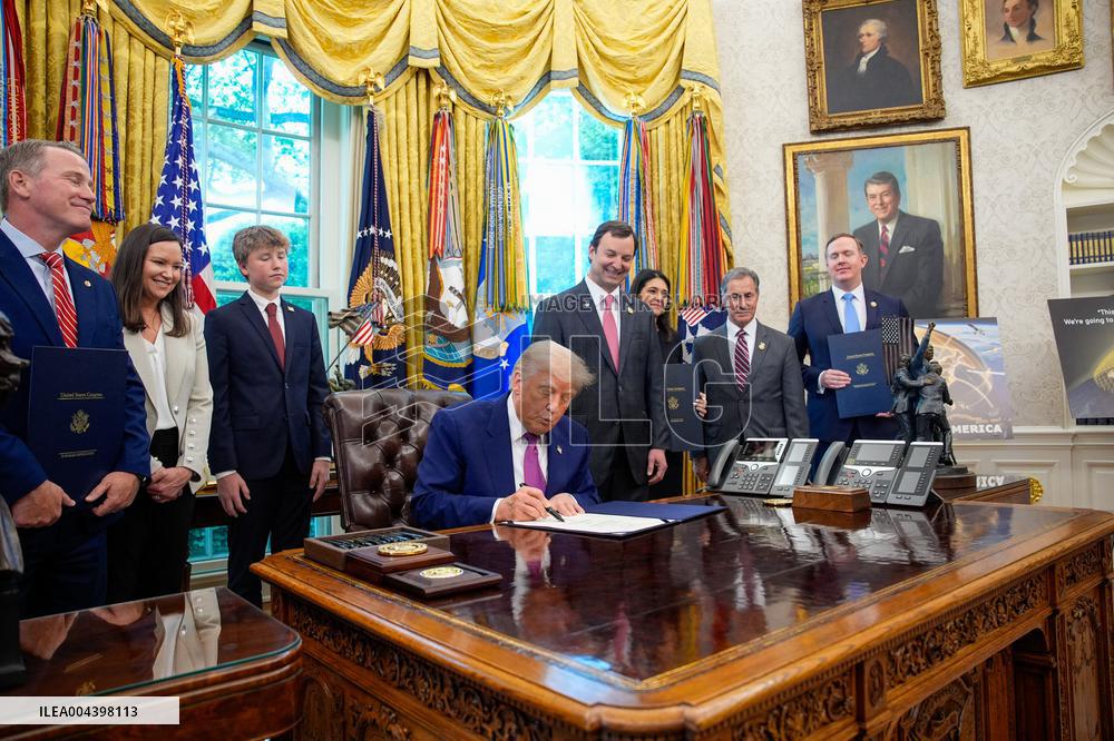 Donald Trump Signs Executive Orders - Washington
