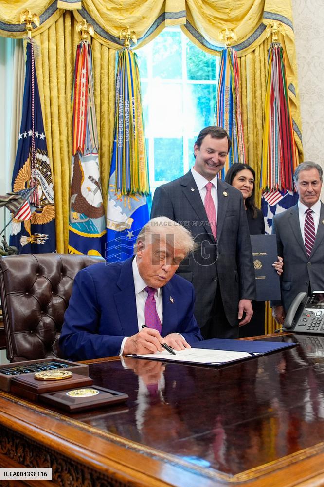 Donald Trump Signs Executive Orders - Washington