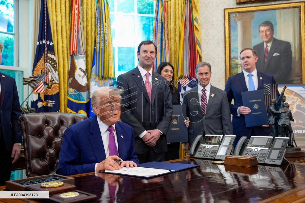 Donald Trump Signs Executive Orders - Washington