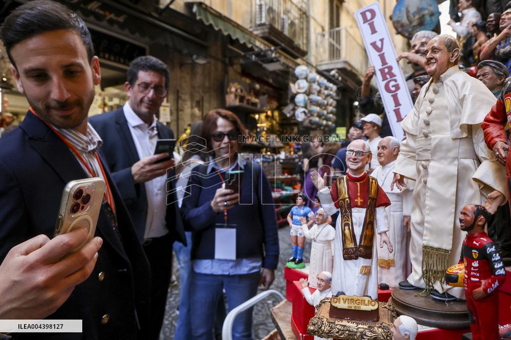 Artisan Gennaro Di Virgilio Celebrates Pope Leo XIV in Naples