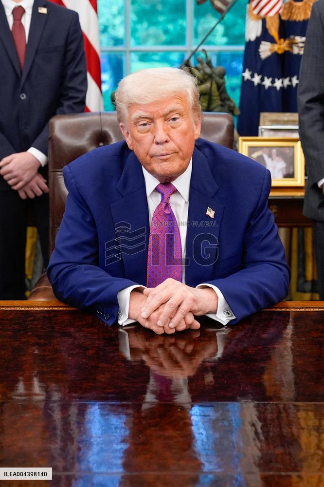 Donald Trump Signs Executive Orders - Washington