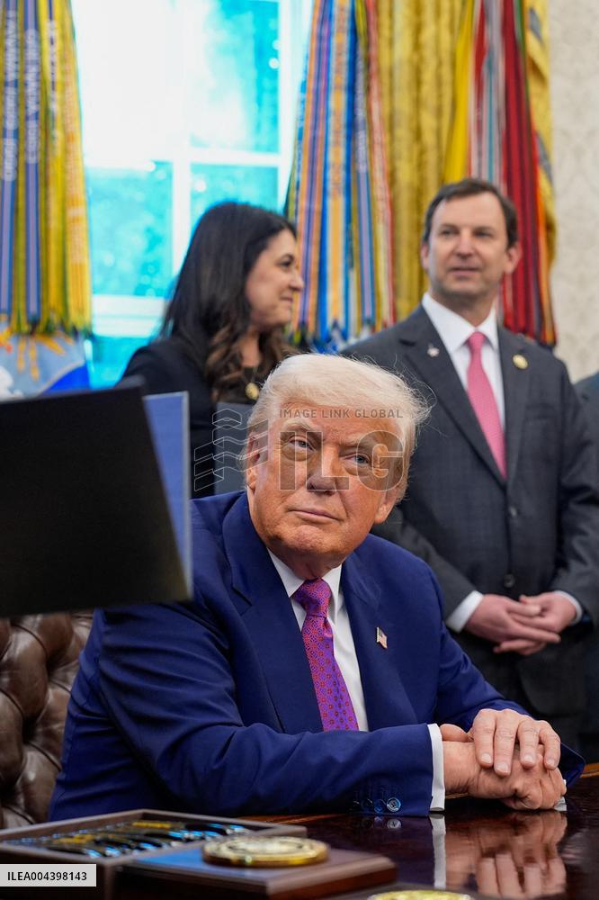 Donald Trump Signs Executive Orders - Washington