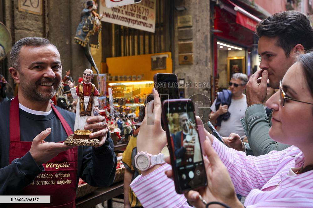 Artisan Gennaro Di Virgilio Celebrates Pope Leo XIV in Naples