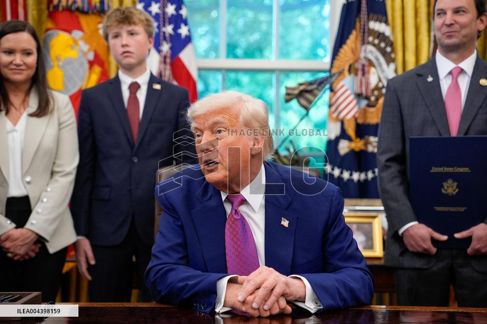 Donald Trump Signs Executive Orders - Washington